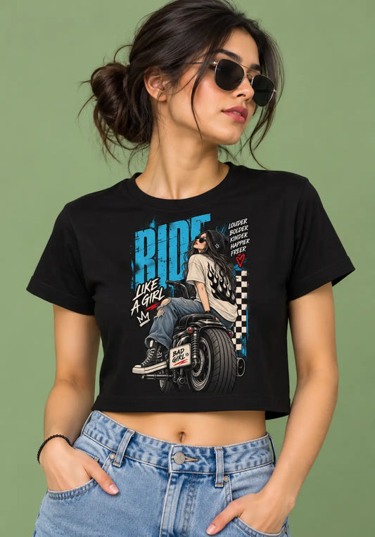 Bad Girl Ride Crop Top