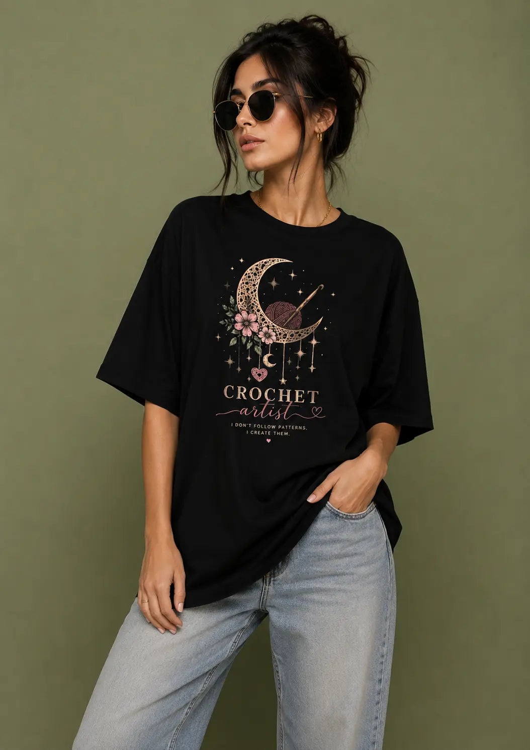 Moon & Yarn Oversized T-Shirt