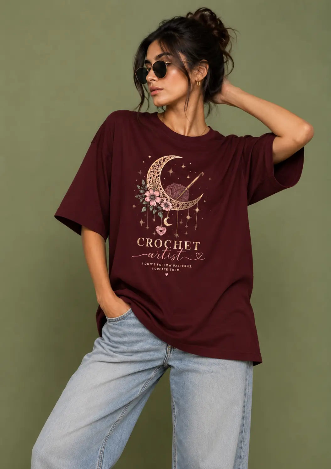 Moon & Yarn Oversized T-Shirt