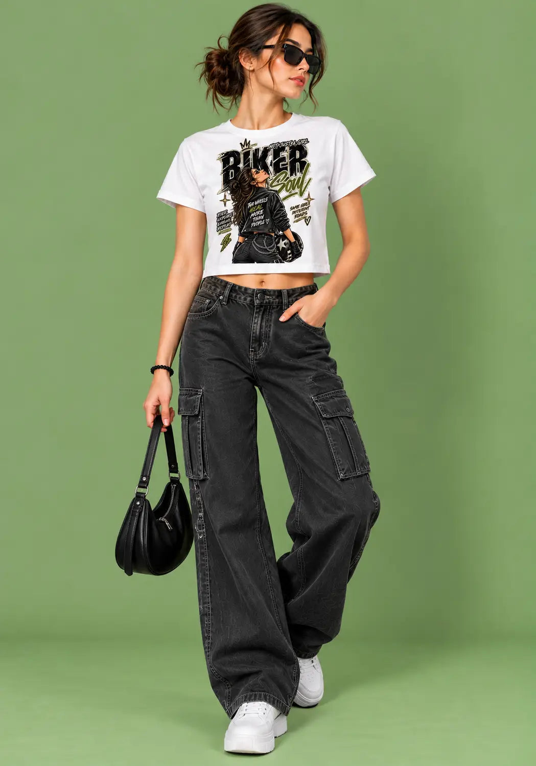 Biker Soul Crop Top