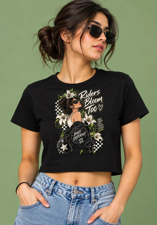 Riders Bloom Too Crop Top