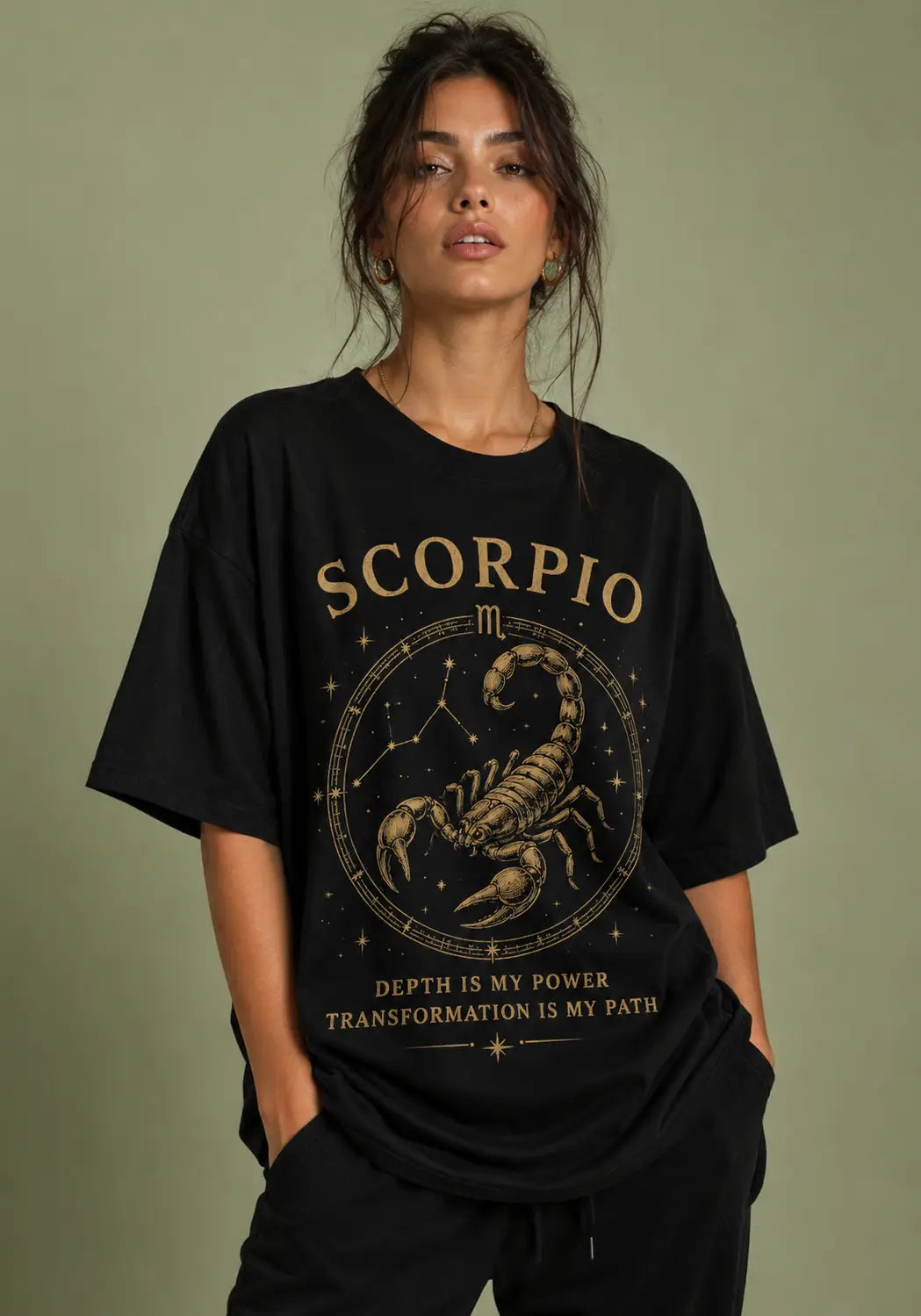 Scorpio Transformation Oversized T-Shirt