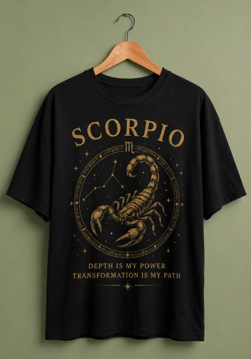 Scorpio Transformation Oversized T-Shirt