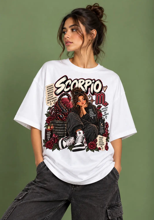 Scorpio Deep Feelings Oversized T-Shirt