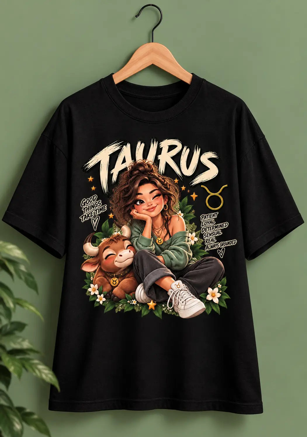 Taurus Girl Oversized T-Shirt