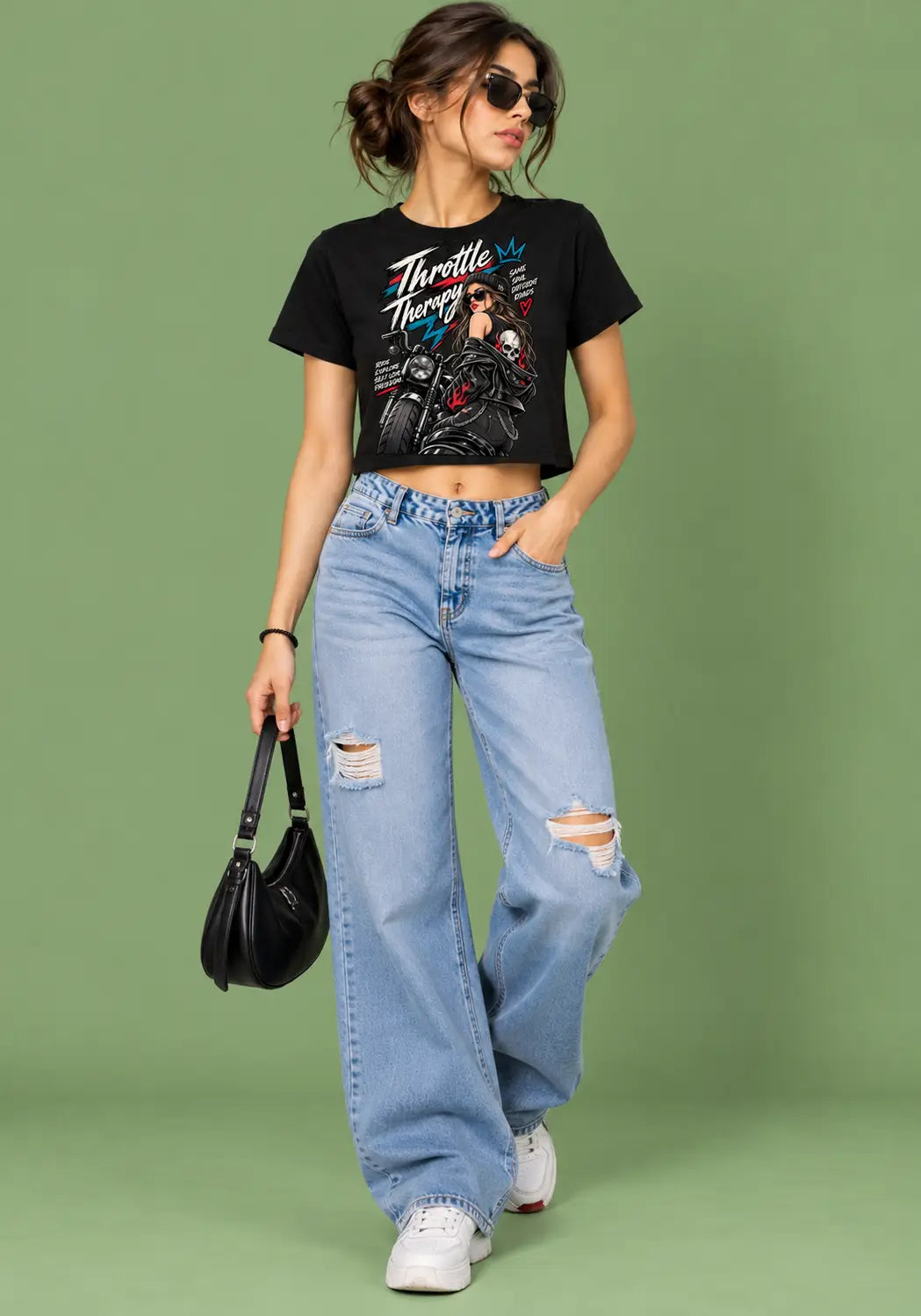 Throttle Therapy Crop Top