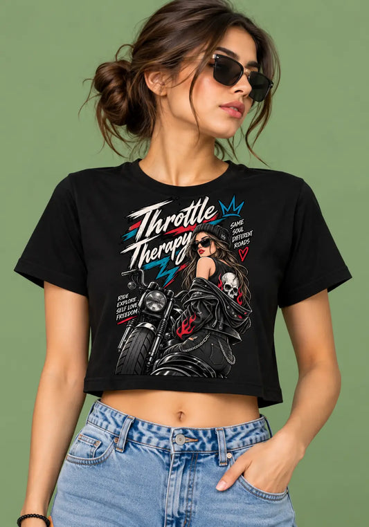 Throttle Therapy Crop Top